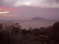 三宅島から見た御蔵島