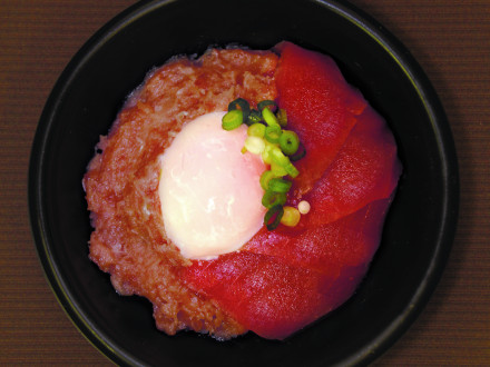 ネギトロ鉄火丼