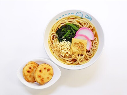 うどん(蓮根のはさみ揚げ付)